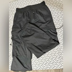 Manfinity EMRG Men Flap Pocket Side Drawstring Waist Pants